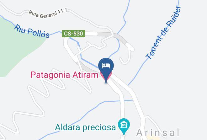 La Massana - Patagonia Atiram Hotel Maps