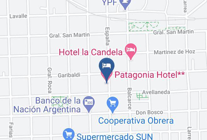 Utracan - Patagonia Hotel Maps