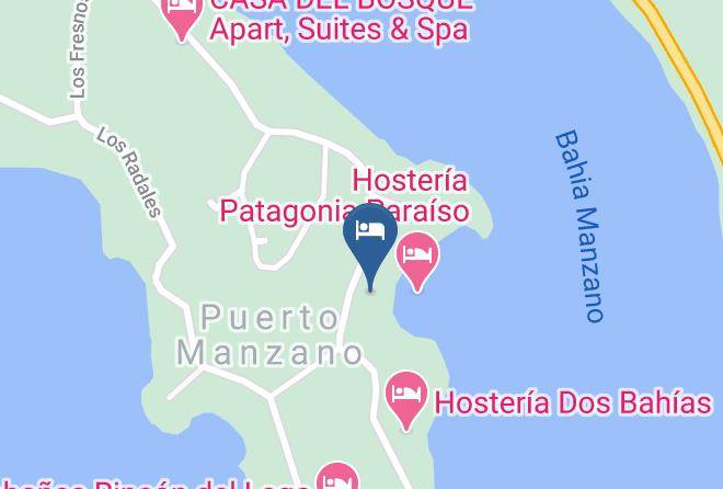 Villa La Angostura - Patagonia Paraiso Hotel Boutique On Lake Beach Maps