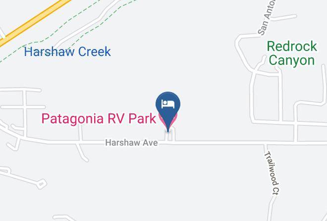 Santa Cruz - Patagonia Rv Park Maps