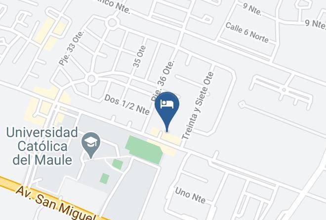 Talca Province - Patagonico Hotel Boutique Talca Maps