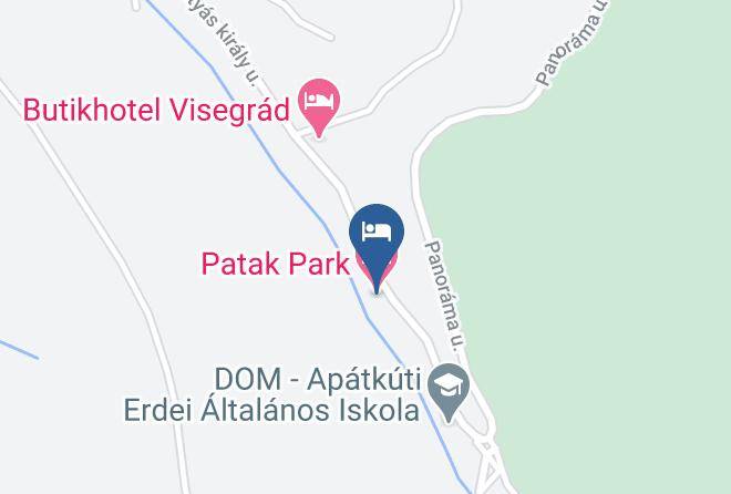 Visegrad - Patak Park Hotel Maps