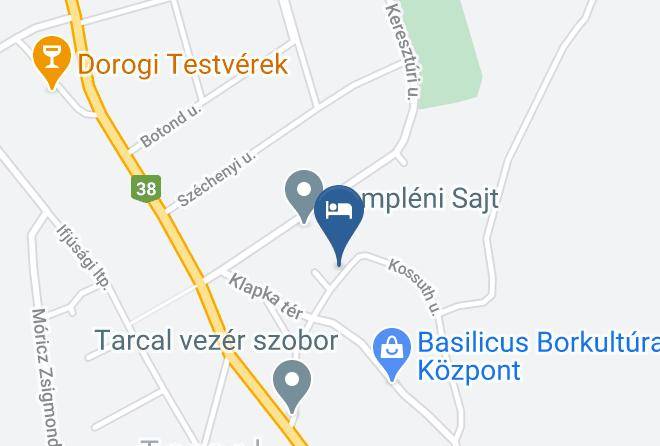 Tarcal - Pataky Borporta Maps