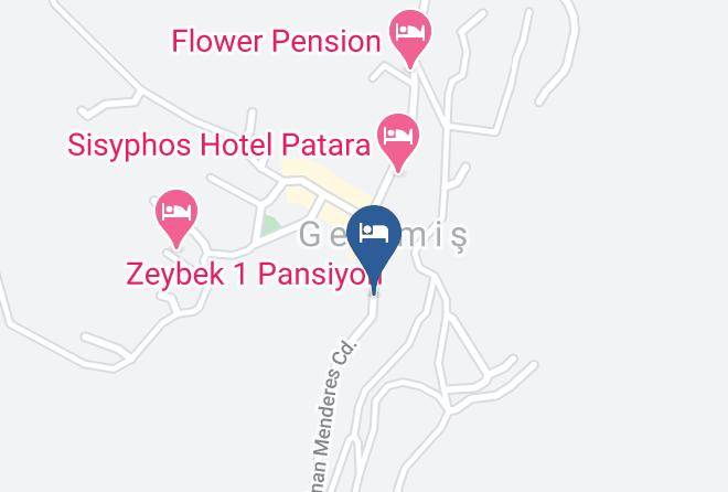 Antalya - Patara Likya Pansiyon Maps