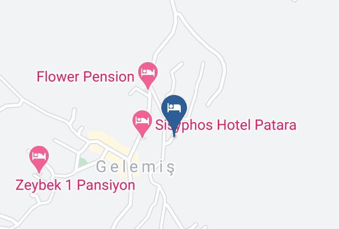 Patara Viewpoint Hotel Map