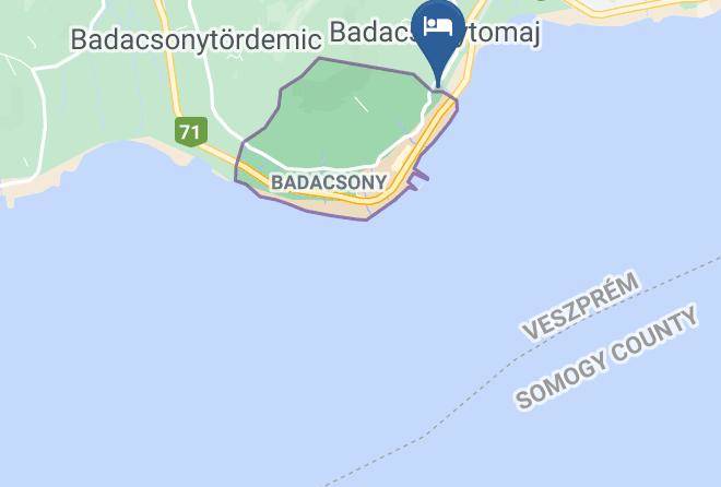 Badacsonytomaj - Patent Bed&bar Badacsony Maps