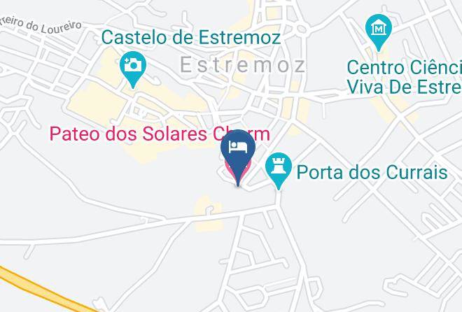 Estremoz - Pateo Dos Solares Charm Hotel Maps