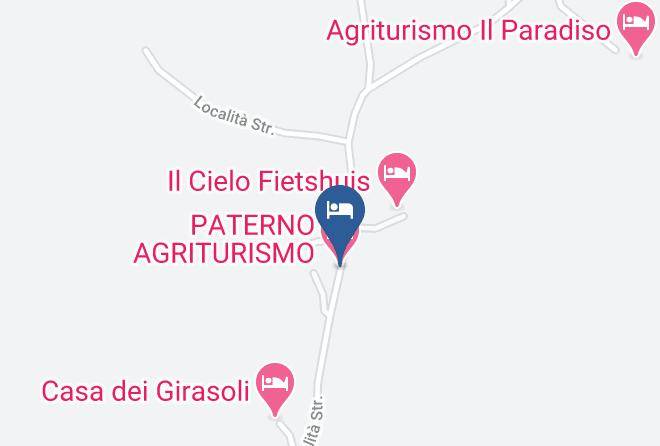 Siena - Paterno Agriturismo Maps