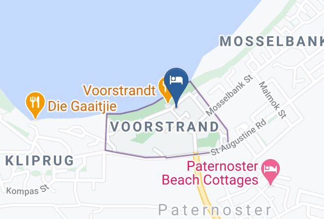 Westst - Paternoster Hoekie B&b Maps