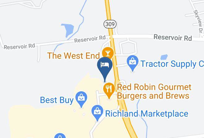 Bucks - Patio Court Motel Maps