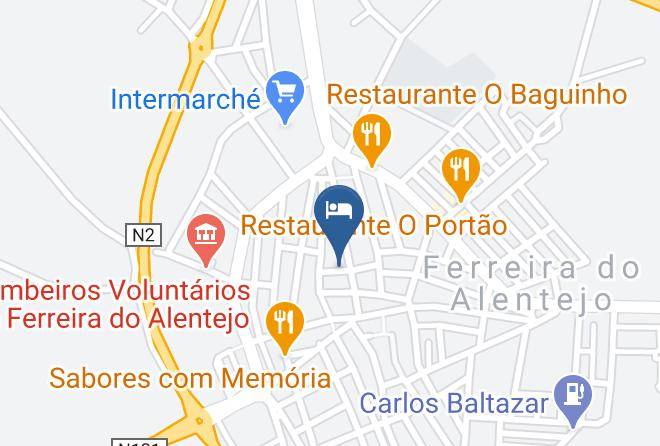 Ferreira Do Alentejo - Patio Das Andorinhas Maps