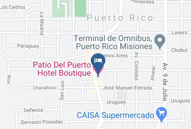Puerto Rico - Patio Del Puerto Hotel Boutique Maps