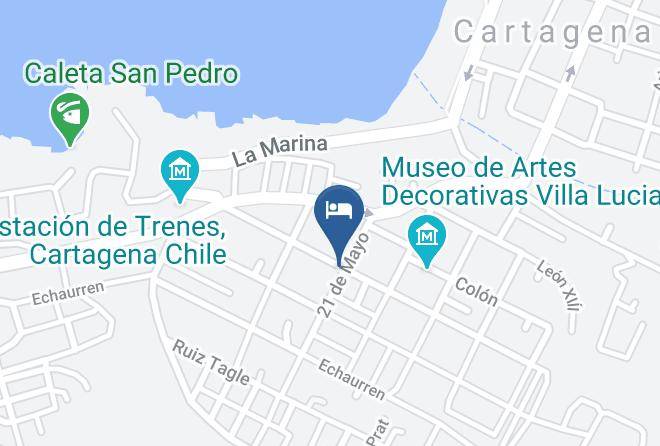 San Antonio Province - Patio Ferreiro B&b Maps