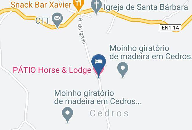 Horta - Patio Horse & Lodge Maps
