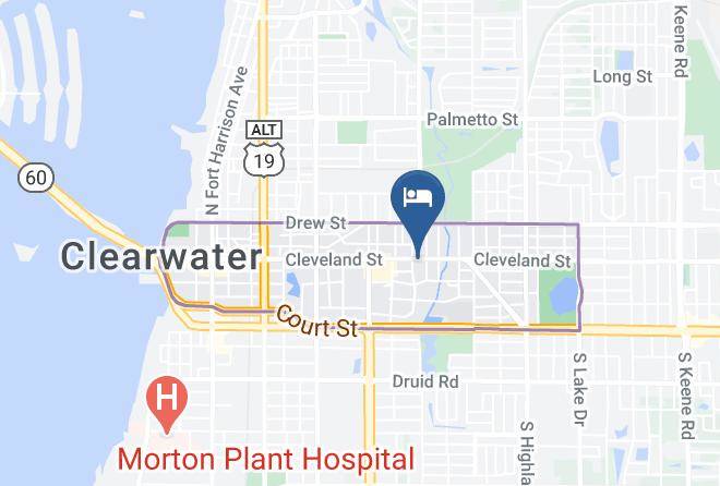 Pinellas - Patio Palms Of Clearwater Maps