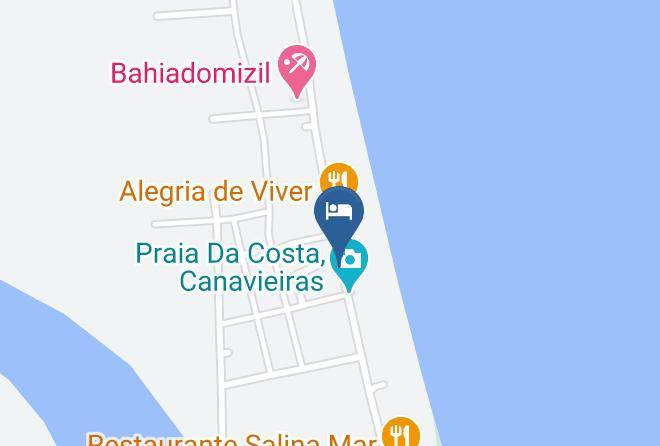 Canavieiras - Patipe Praia Hotel Maps