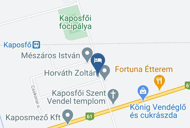 Patkoszeg Vendeghaz Map