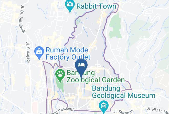 Bandung - Patra Comfort Bandung Maps