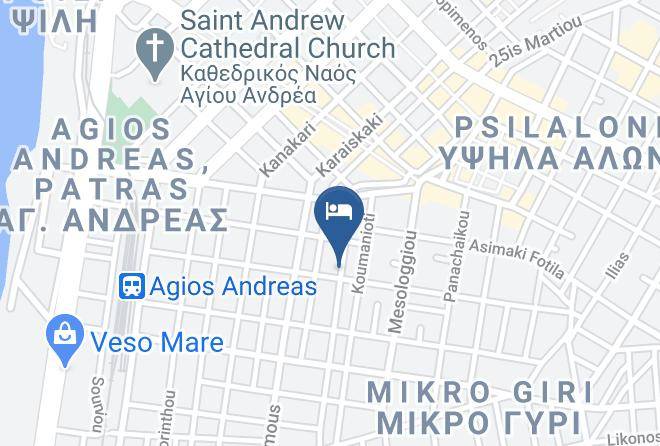 Achaea - Patra Rooftop Studio Maps