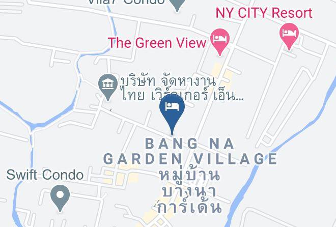 Amphoe Bang Sao Thong - Patra Suvarnabhumi Hotel Maps