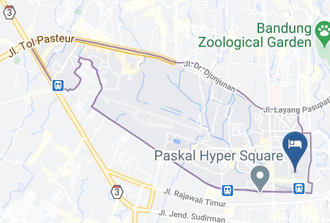 Bandung - Patradissa Hotel Bandung Maps