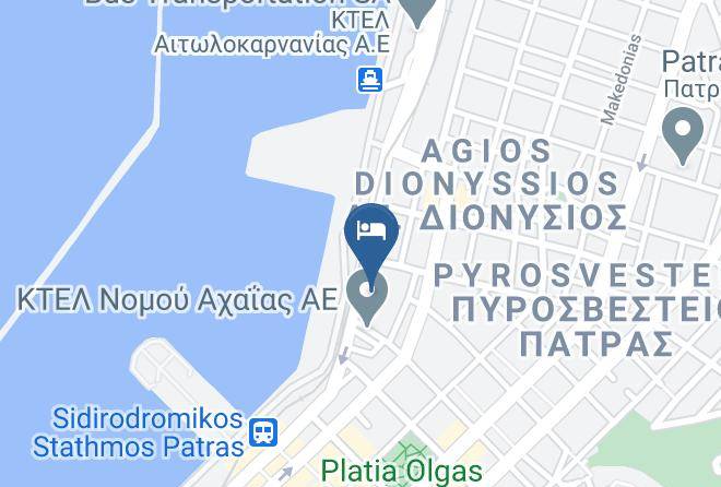 Achaea - Patras Palace Hotel Maps