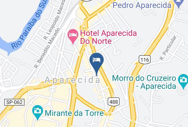Aparecida - Patricia Palace Hotel Maps