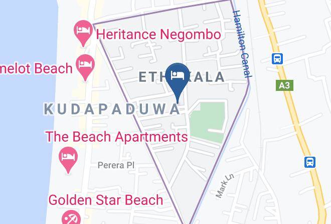 Colombo - Patrick Holiday Resort Maps