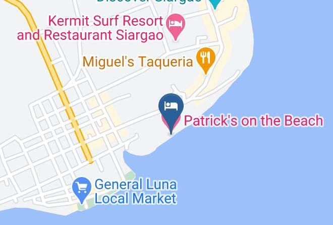 Surigao Del Norte - Patrick's On The Beach Maps
