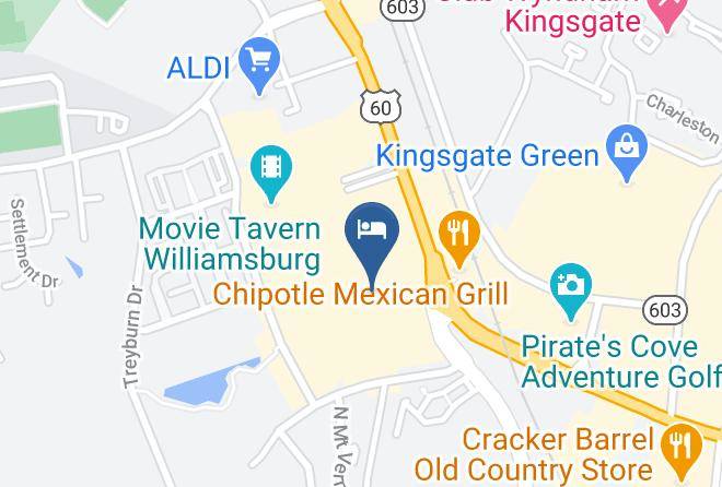 Williamsburg City - Patriots Inn Maps