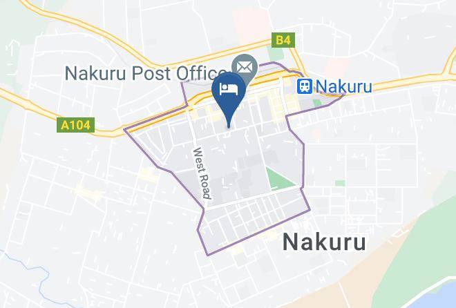 Nakuru - Patron Bar & Hotel Maps