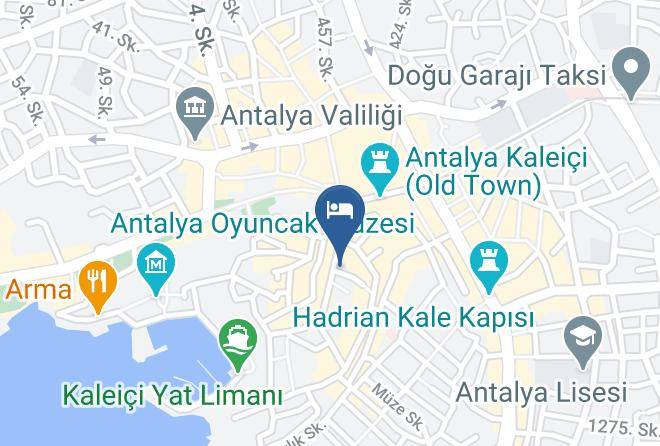 Patron Boutique Hotel Map - Antalya - Muratpasa