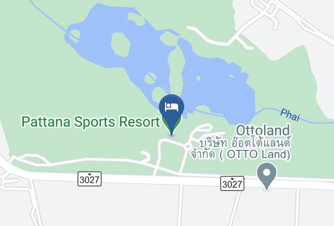 Si Racha District - Pattana Sports Resort Maps