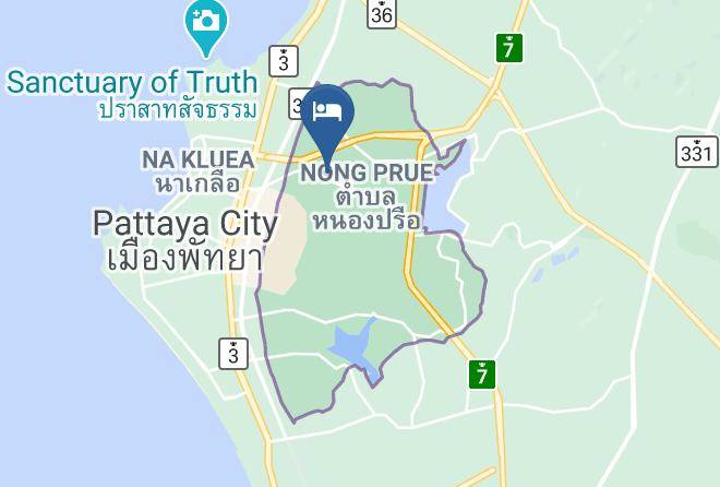 Pattaya Bed Boutique Map
