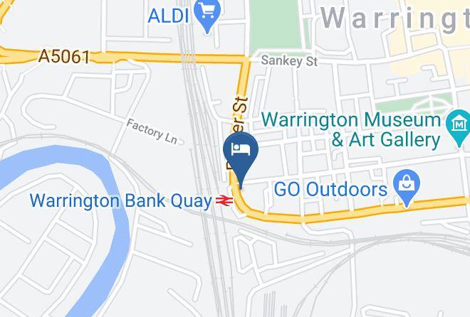 Warrington - Patten Arms Hotel Maps
