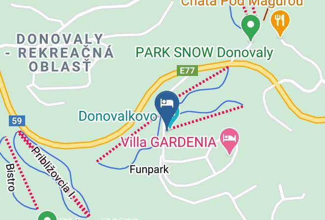 Donovaly - Patty Garni Maps
