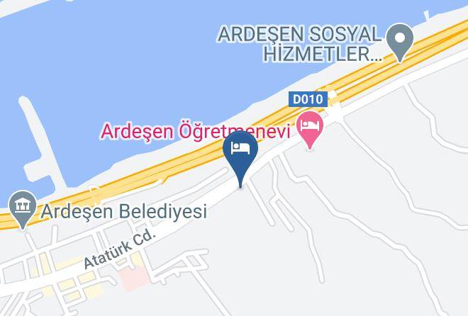Ardesen - Patulya Otel Maps