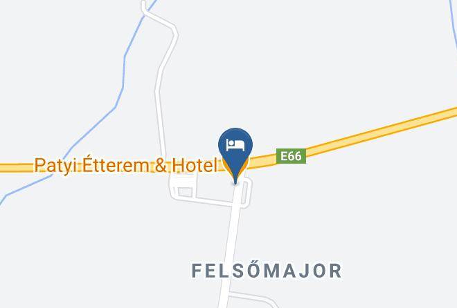 Bogote - Patyi Etterem & Hotel Maps
