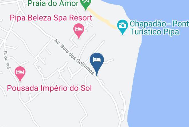 Tibau Do Sul - Paua Hotel Maps