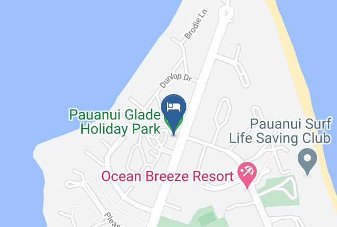 Thames Coromandel - Pauanui Glade Holiday Park Maps