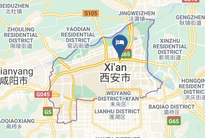 Xi An - Paul Holiday Inn Maps