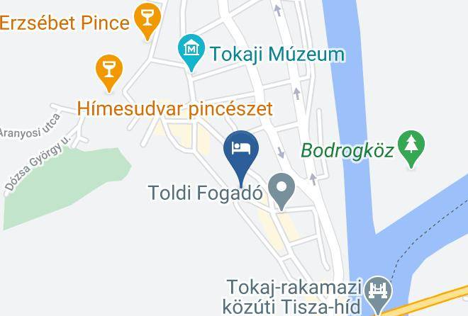 Tokaj - Paulay Borhaz Es Vendeghaz Maps