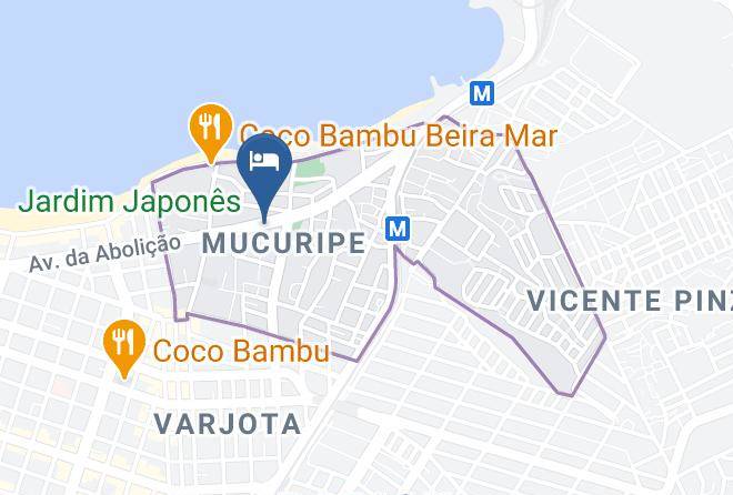 Fortaleza - Pauli Hotel Maps