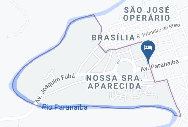 Paulo Hotel E Restaurante Map