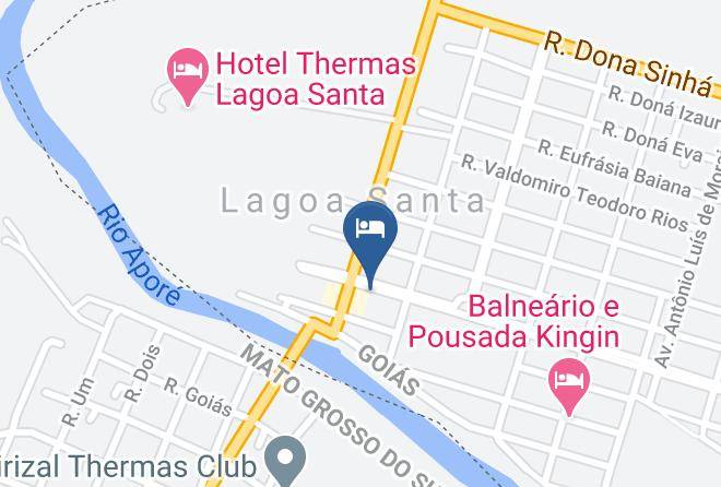 Lagoa Santa - Paulo's Pousada Maps