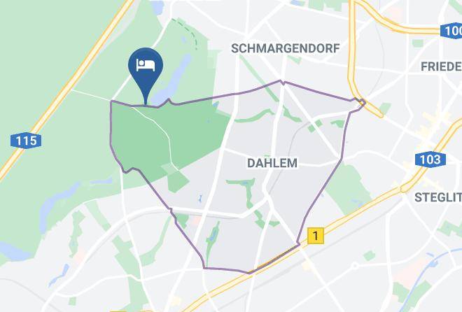 Stadt Berlin - Paulsborn Am Grunewaldsee Maps