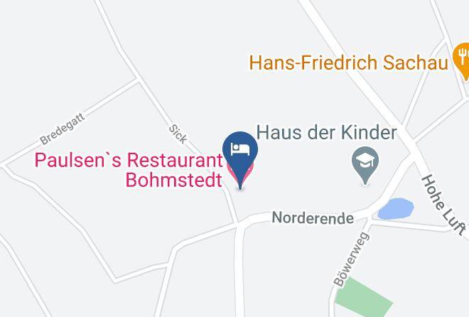 Nordfriesland - Paulsen's Landhotel Und Restaurant Maps