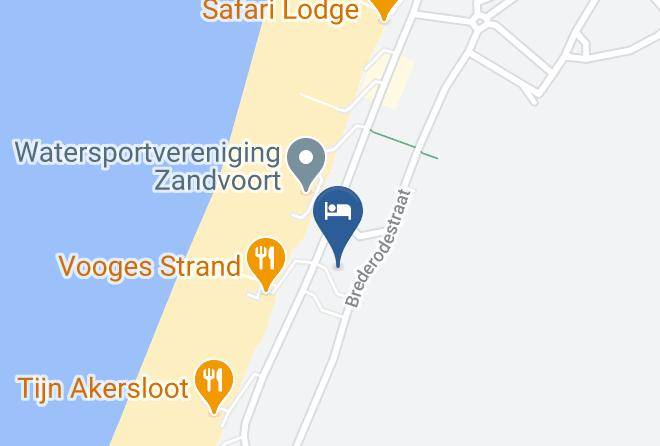 Zandvoort - Paulus Loot B&b Maps