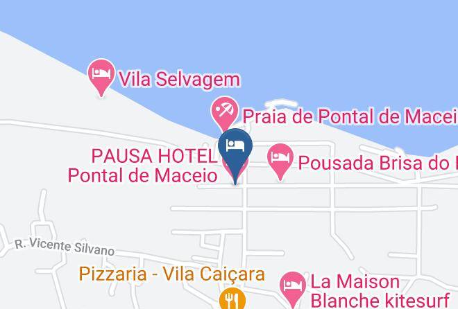 Fortim - Pausa Hotel Pontal De Maceio Maps