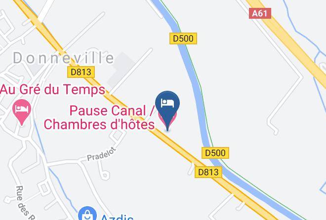Haute Garonne - Pause Canal Chambres D'hotes Maps